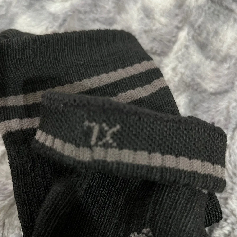 NEW Bombas Black XLARGE crew unisex Socks honeycomb Bee Logo 4‎ pack Pair